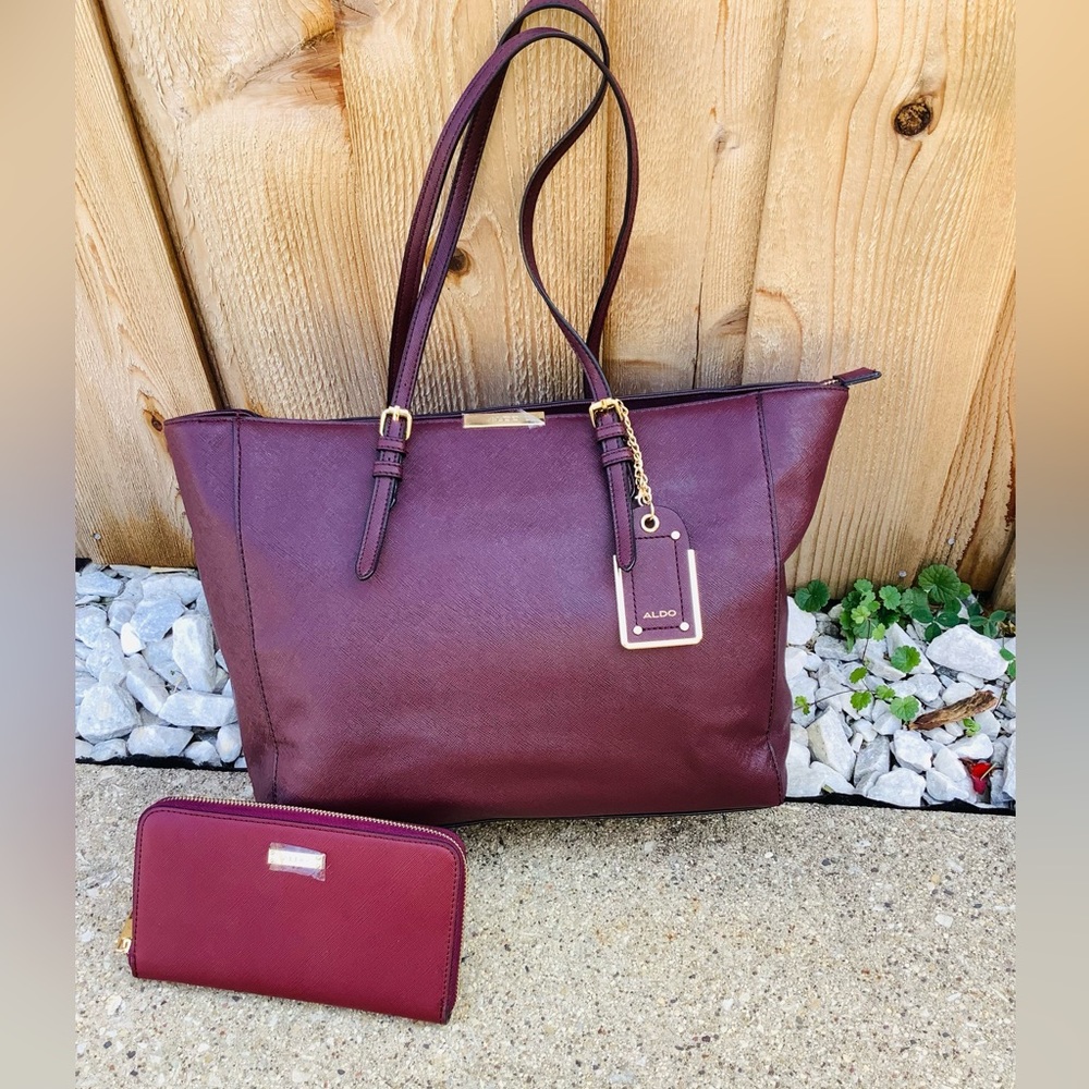 NICE ALDO tote bag with wallet 👜👛